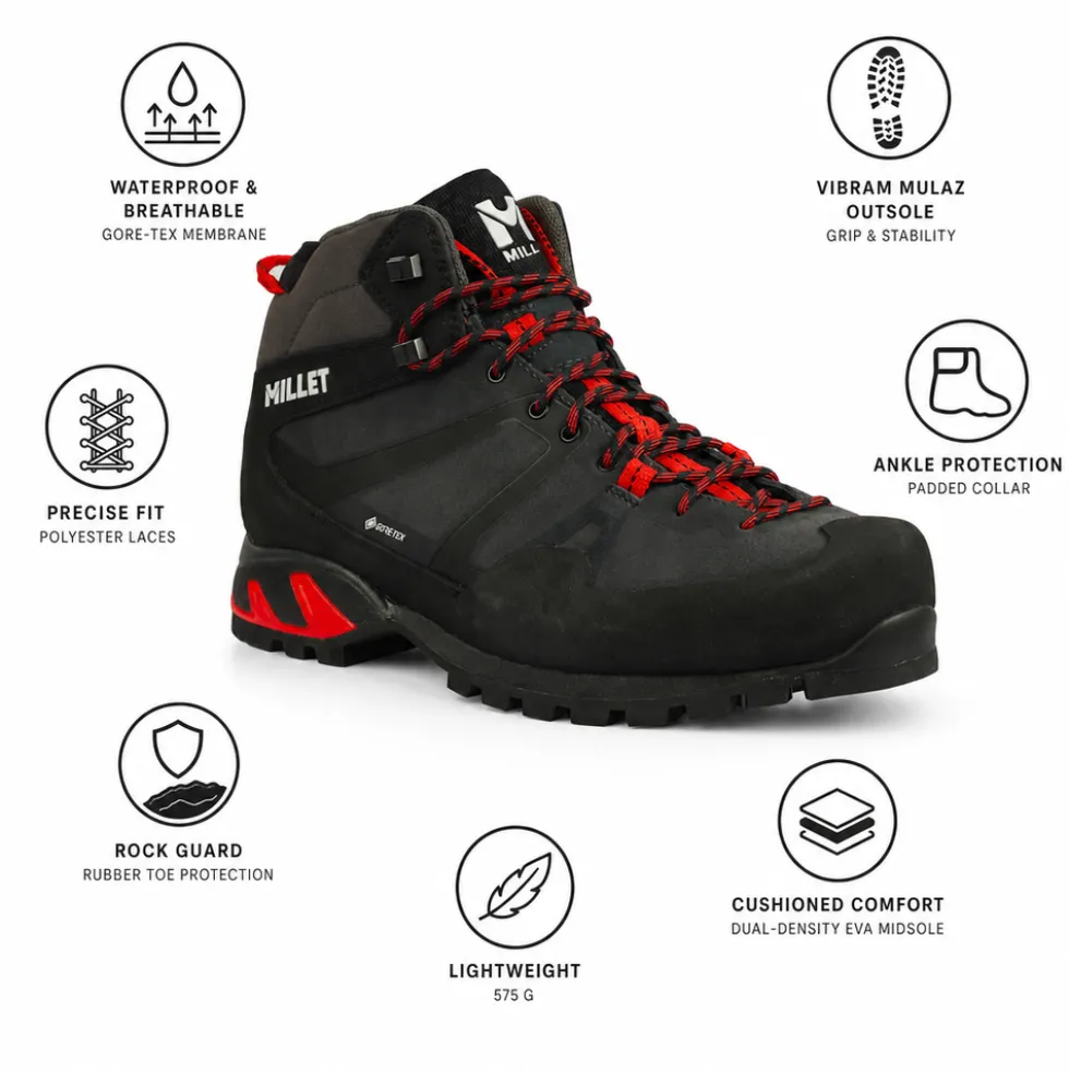 Scarpe da avvicinamento Millet Super Trident Gore-Tex Tarmac