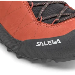 Scarpe da avvicinamento Salewa Wildfire Leather 2 Gore-Tex W Etruscan Red Black