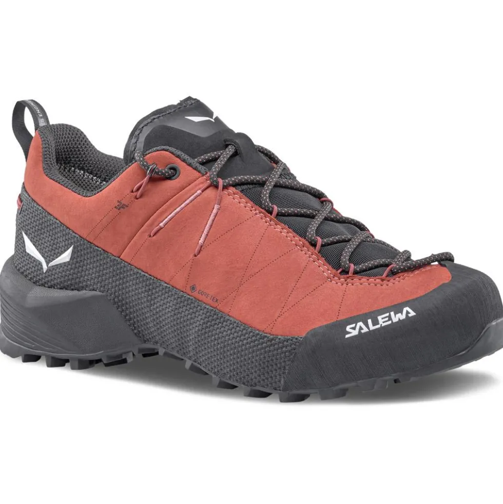 Scarpe da avvicinamento Salewa Wildfire Leather 2 Gore-Tex W Etruscan Red Black