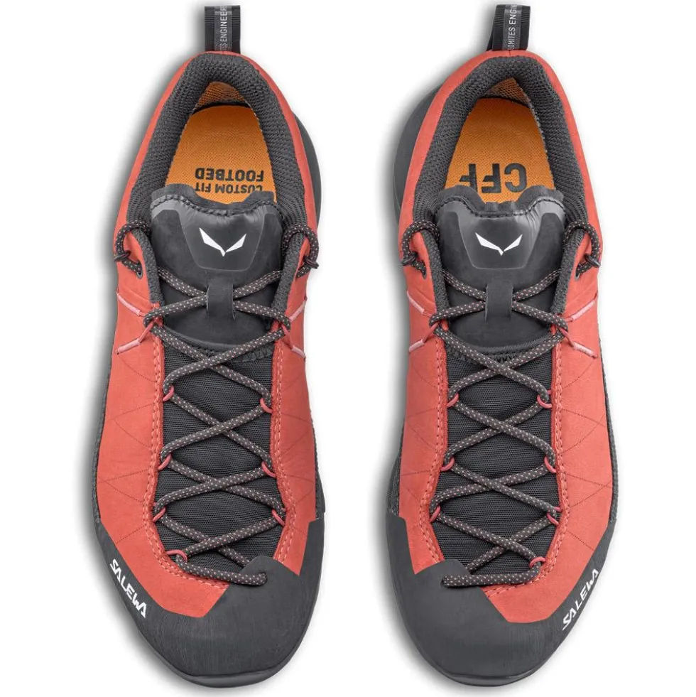 Scarpe da avvicinamento Salewa Wildfire Leather 2 Gore-Tex W Etruscan Red Black