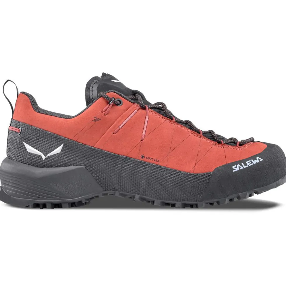 Scarpe da avvicinamento Salewa Wildfire Leather 2 Gore-Tex W Etruscan Red Black
