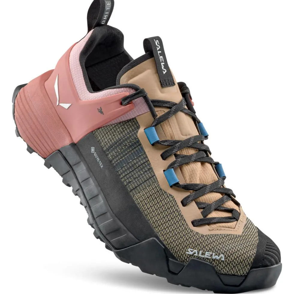 Scarpe da avvicinamento Salewa Wildfire Nxt Gore-Tex W Quicksand Etruscan Red