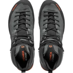 Scarpe da avvicinamento Tecnica Sulfur Mid Gore-Tex Ms Dark Grey Orange