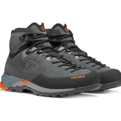 Scarpe da avvicinamento Tecnica Sulfur Mid Gore-Tex Ms Dark Grey Orange