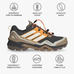 Scarpe da Fast Hiking adidas Terrex Skychaser Gore-Tex Carbon Owhite Puta