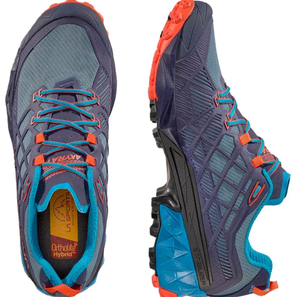 Scarpe da Fast Hiking La Sportiva Akyra II Hurricane Cherry Tomato