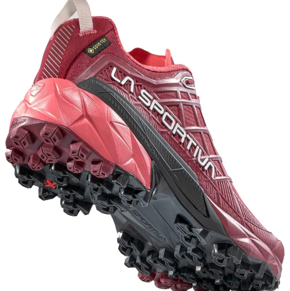 Scarpe da Fast Hiking La Sportiva Akyra II Woman Gore-Tex Redwood Rosebay