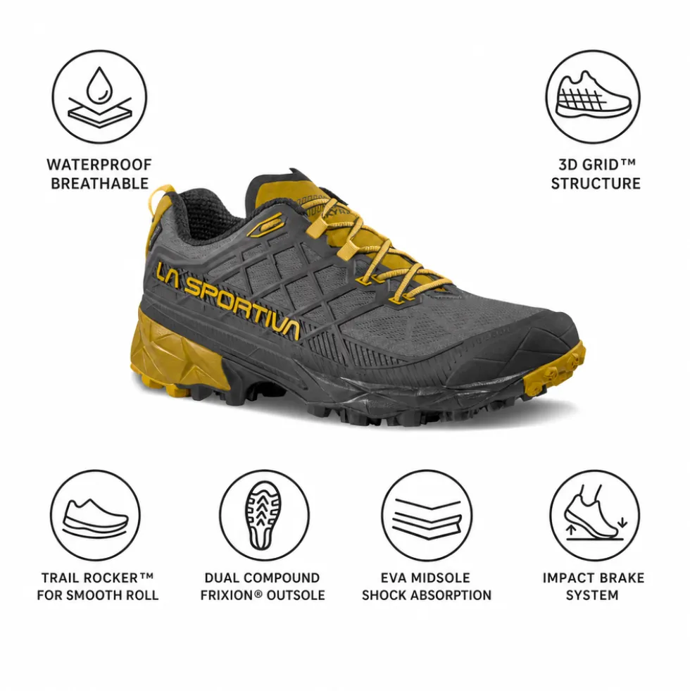 Scarpe da Fast Hiking La Sportiva Akyra II Gore-Tex Carbon Bamboo
