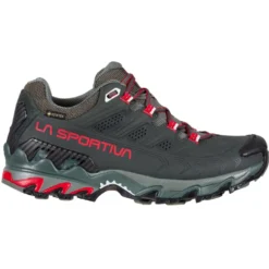 Scarpe da Fast Hiking La Sportiva Ultra Raptor II Leather Gore-Tex Woman Charcoal Lollipop