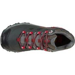 Scarpe da Fast Hiking La Sportiva Ultra Raptor II Leather Gore-Tex Woman Charcoal Lollipop