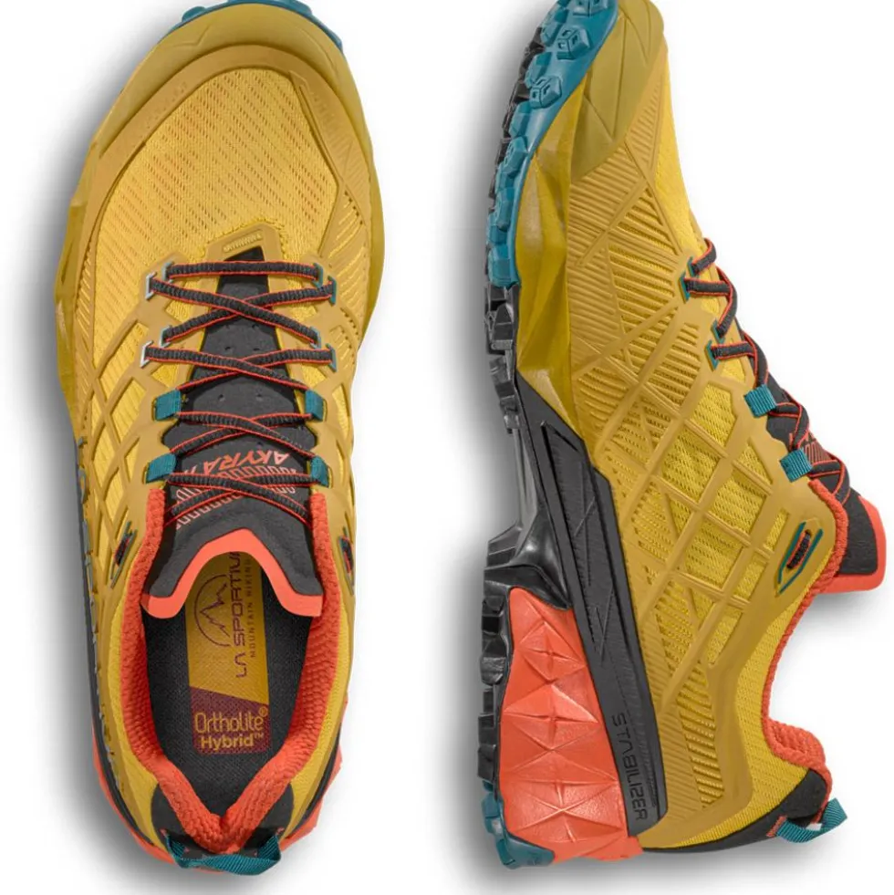 Scarpe da Fast Hiking La Sportiva Akyra II Bamboo Everglade