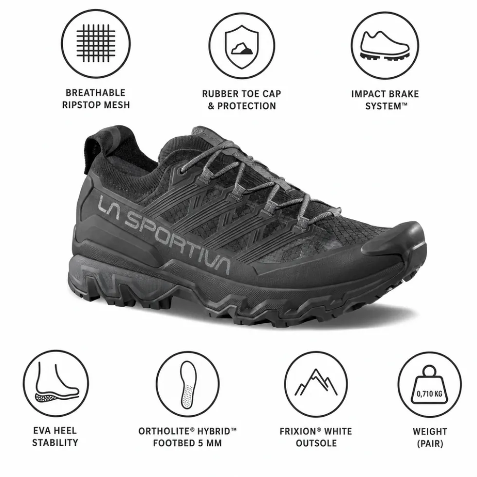 Scarpe da Fast Hiking La Sportiva Ultra Raptor 3 Black