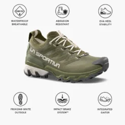 Scarpe da Fast Hiking La Sportiva Ultra Raptor 3 Woman Gore-Tex Cypress Chalk