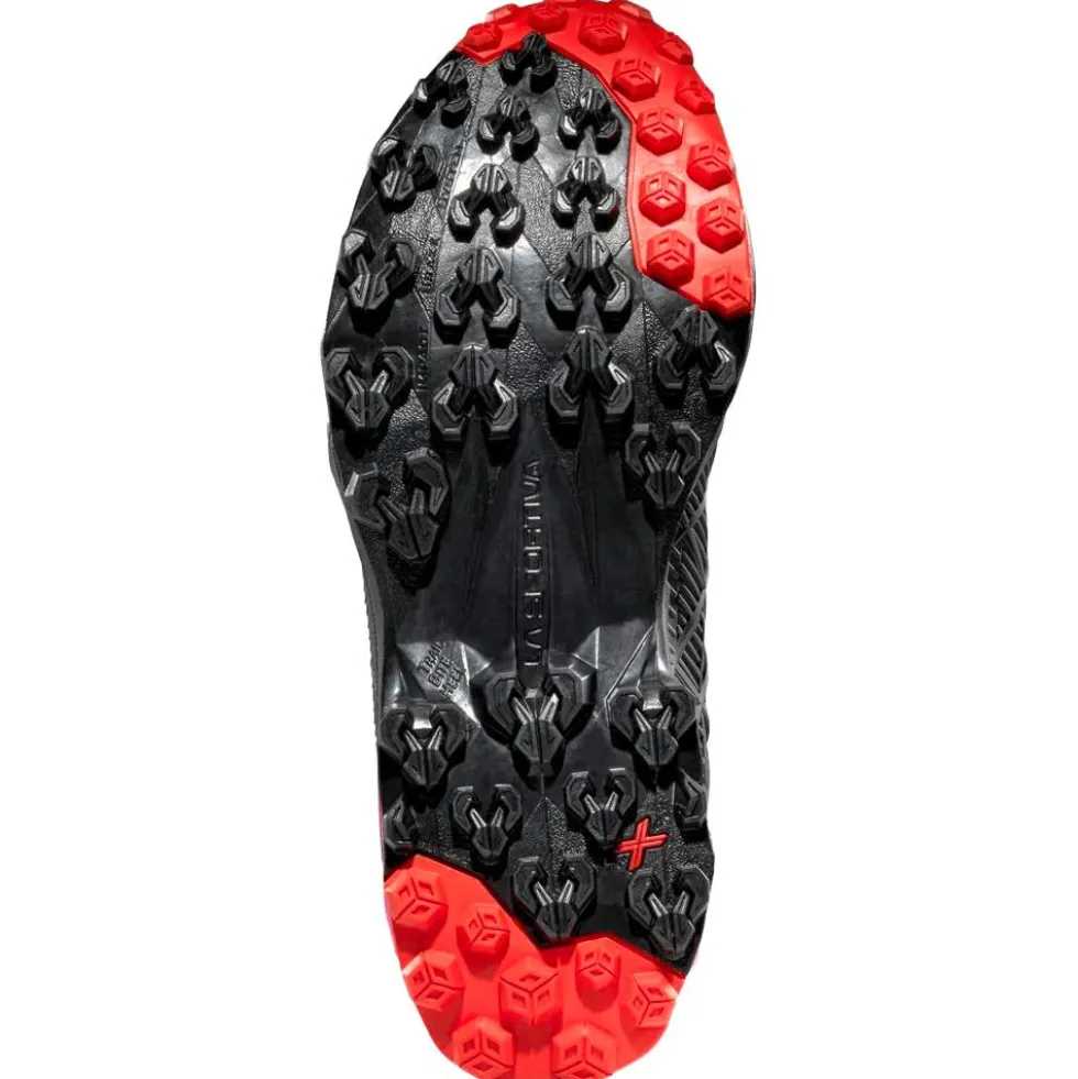 Scarpe da Fast Hiking La Sportiva Akyra II Woman Carbon Cherry Tomato