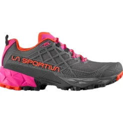 Scarpe da Fast Hiking La Sportiva Akyra II Woman Carbon Cherry Tomato