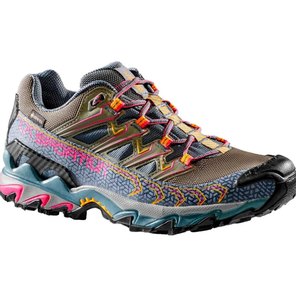 Scarpe da Fast Hiking La Sportiva Ultra Raptor II Woman Gore-Tex Slate Sorbet