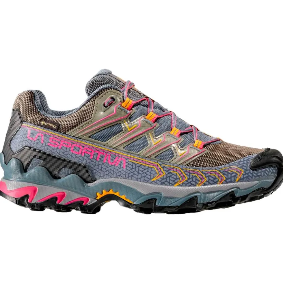 Scarpe da Fast Hiking La Sportiva Ultra Raptor II Woman Gore-Tex Slate Sorbet