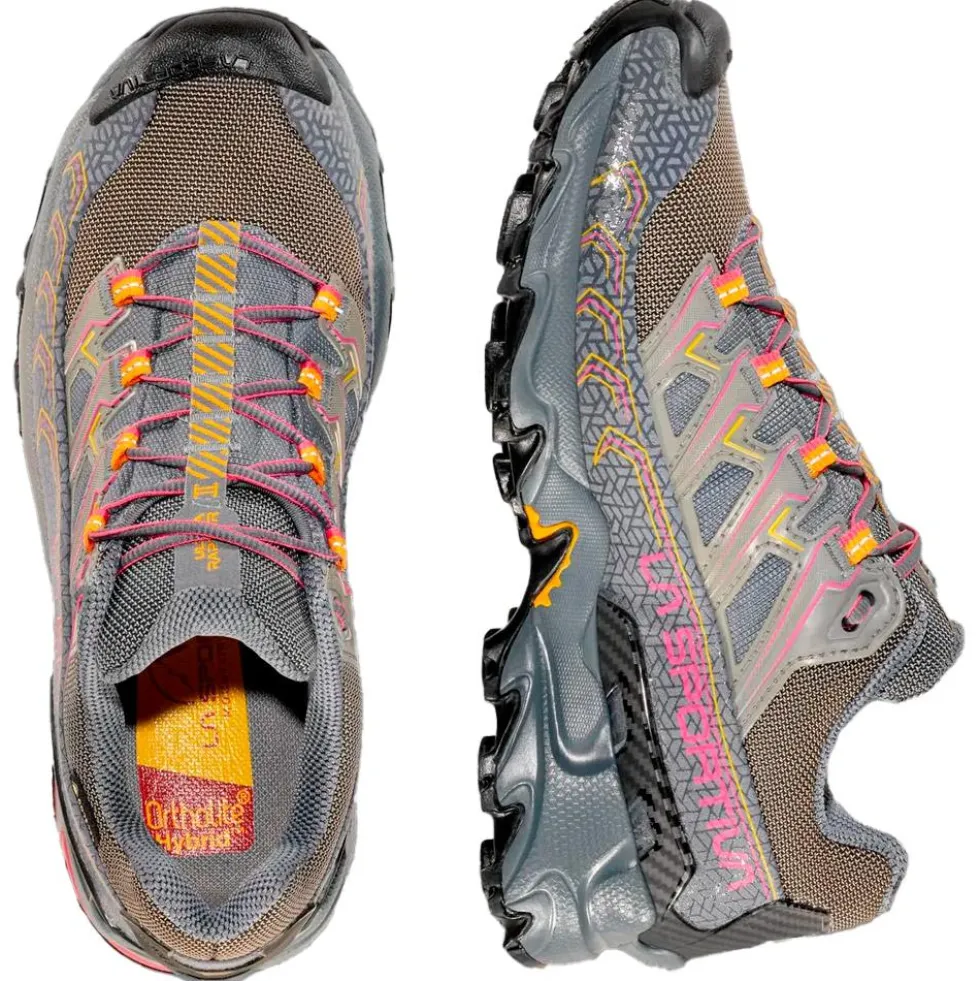 Scarpe da Fast Hiking La Sportiva Ultra Raptor II Woman Gore-Tex Slate Sorbet