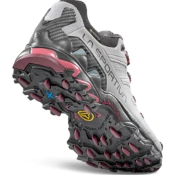 Scarpe da Fast Hiking La Sportiva Ultra Raptor II Leather Gore-Tex Woman Cloud Redwood
