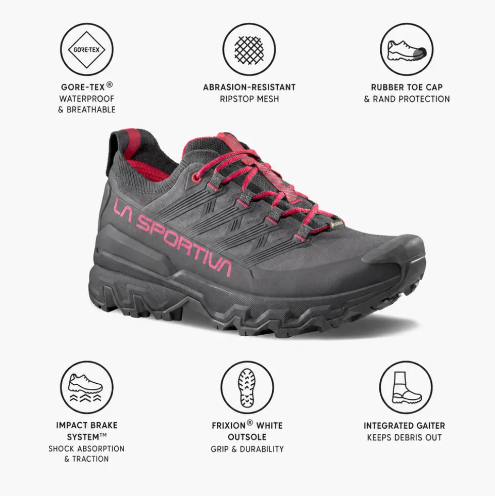 Scarpe da Fast Hiking La Sportiva Ultra Raptor 3 Woman Gore-Tex Onyx Azalea