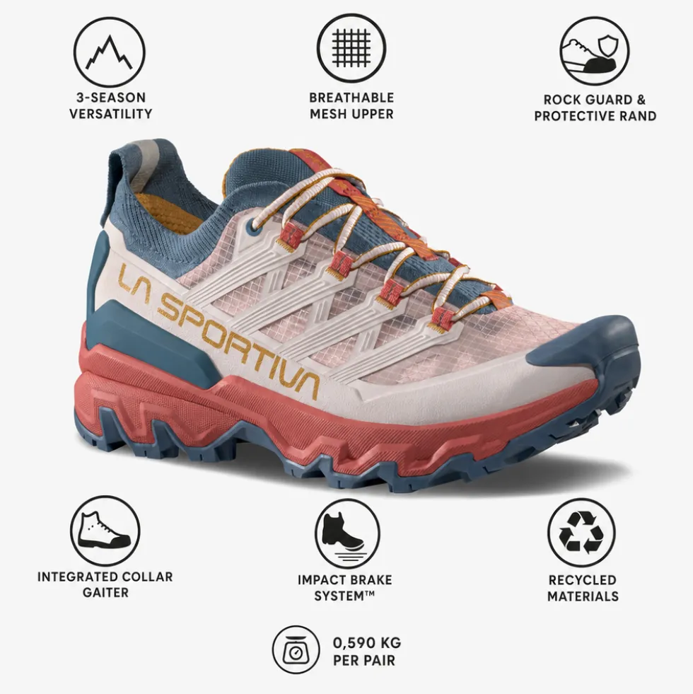 Scarpe da Fast Hiking La Sportiva Ultra Raptor 3 Woman Mauve Mineral Red