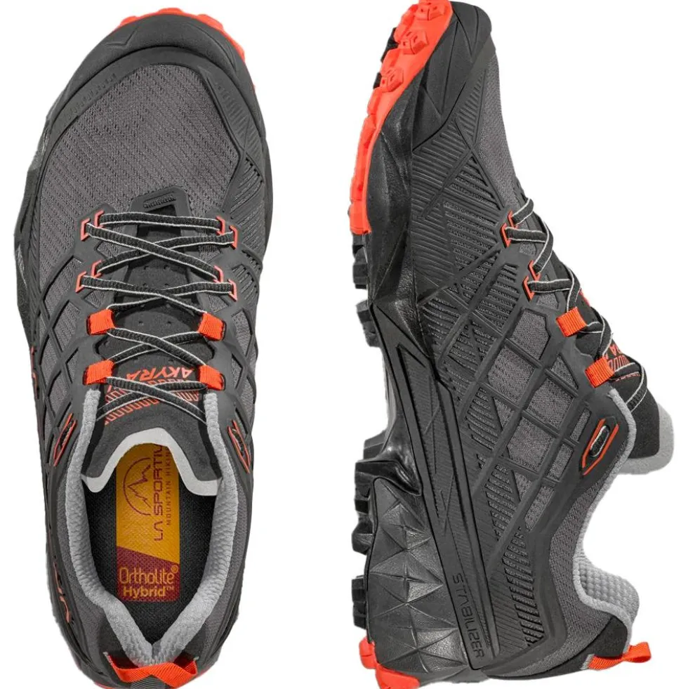Scarpe da Fast Hiking La Sportiva Akyra II Carbon Cherry Tomato