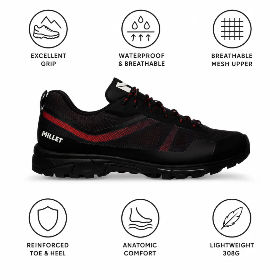 Scarpe da Fast Hiking Millet Hike Up Gore-Tex Black