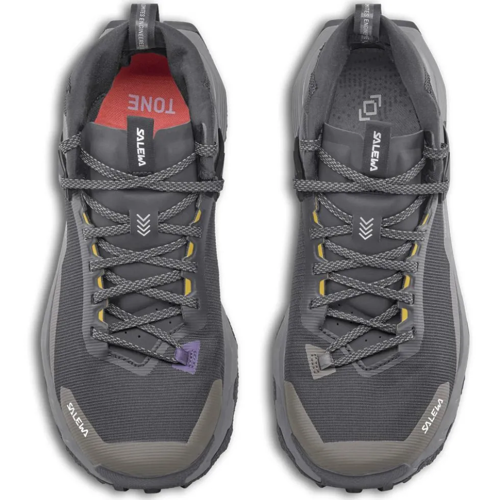 Scarpe da Fast Hiking Salewa Pedroc 2 Mid Ptx M Black Out Bungee Cord