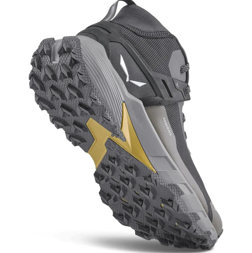 Scarpe da Fast Hiking Salewa Pedroc 2 Mid Ptx M Black Out Bungee Cord