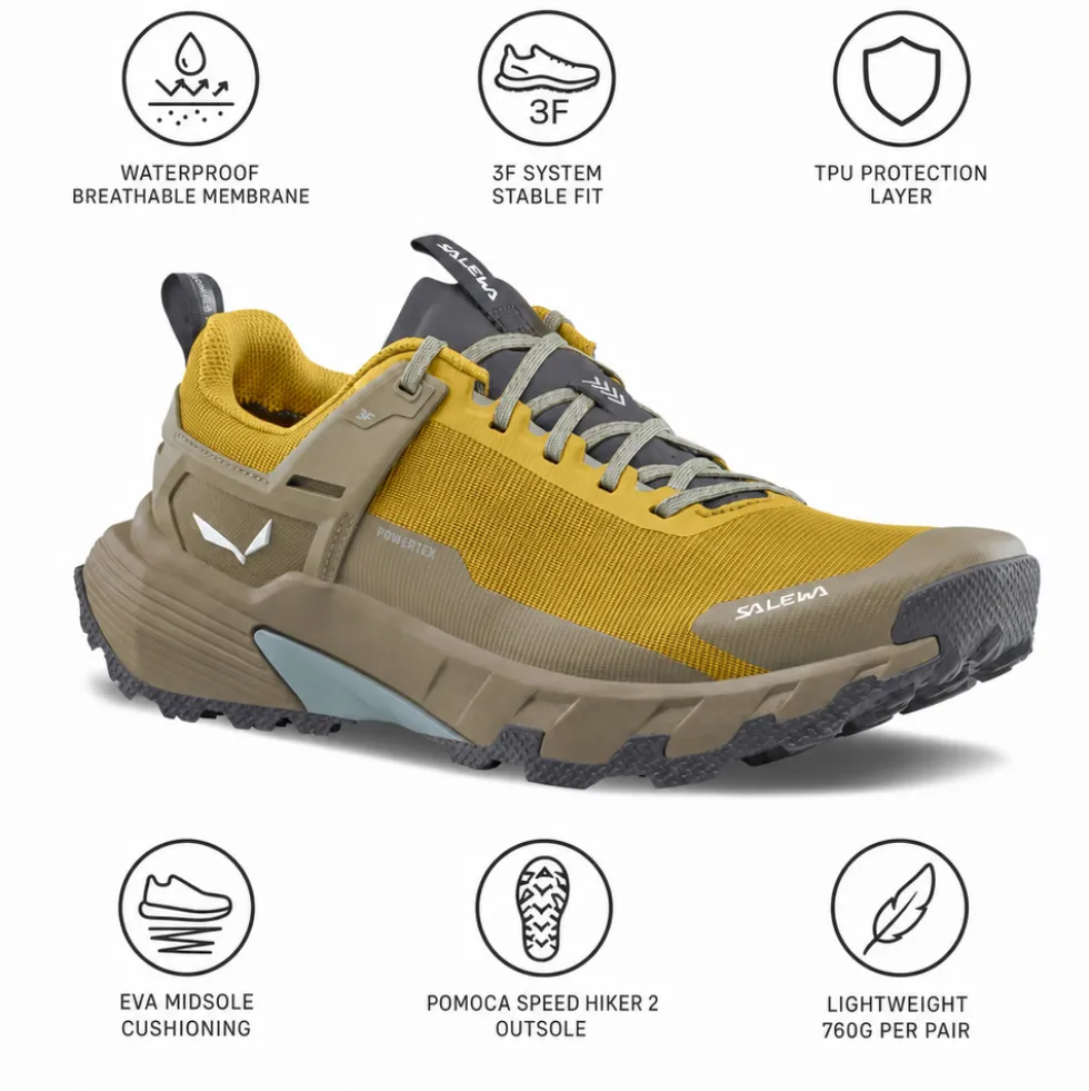 Scarpe da Fast Hiking Salewa Pedroc 2 Ptx M Olive Oil Bungee Cord