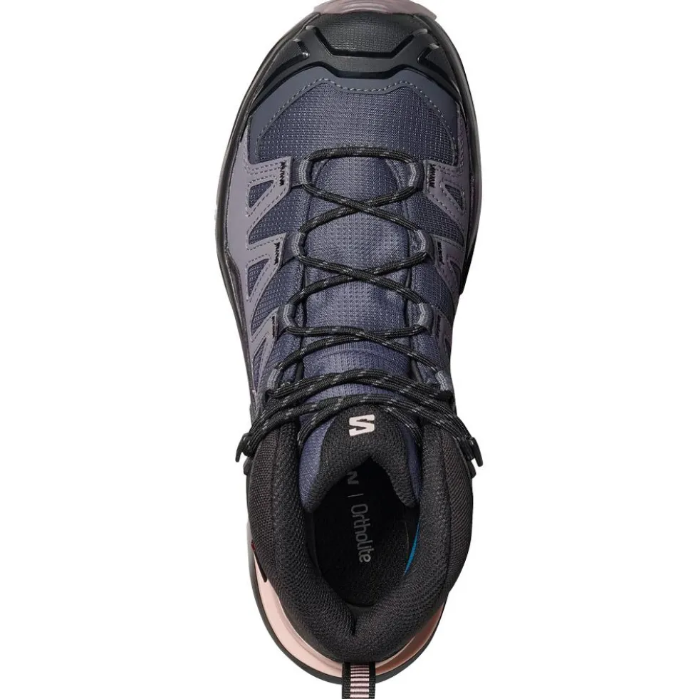 Scarpe da Fast Hiking Salomon X Ultra 360 Mid Gore-Tex W Nine Iron Excalibur Shadow Gray