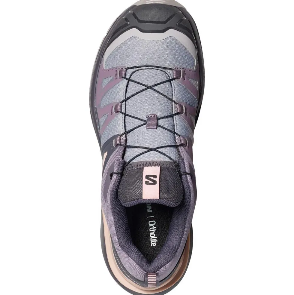 Scarpe da Fast Hiking Salomon X Ultra 360 W Gull Nine Iron Shadow Gray