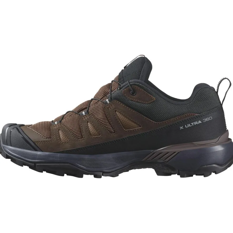 Scarpe da Fast Hiking Salomon X Ultra 360 Ltr Gore-tex Dark Earth Delicioso Sharkskin