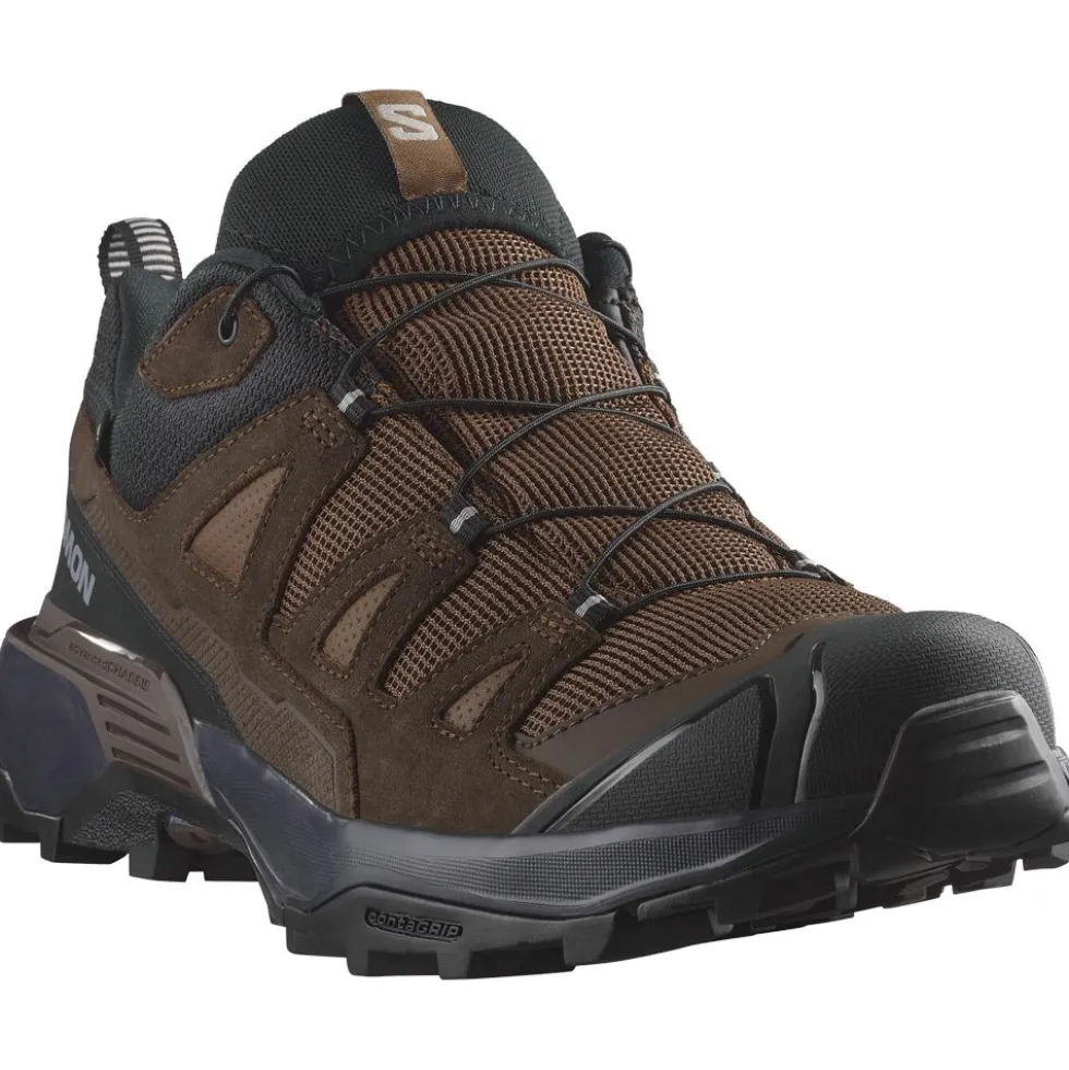Scarpe da Fast Hiking Salomon X Ultra 360 Ltr Gore-tex Dark Earth Delicioso Sharkskin