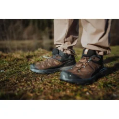Scarpe da Fast Hiking Salomon X Ultra 360 Ltr Gore-tex Dark Earth Delicioso Sharkskin