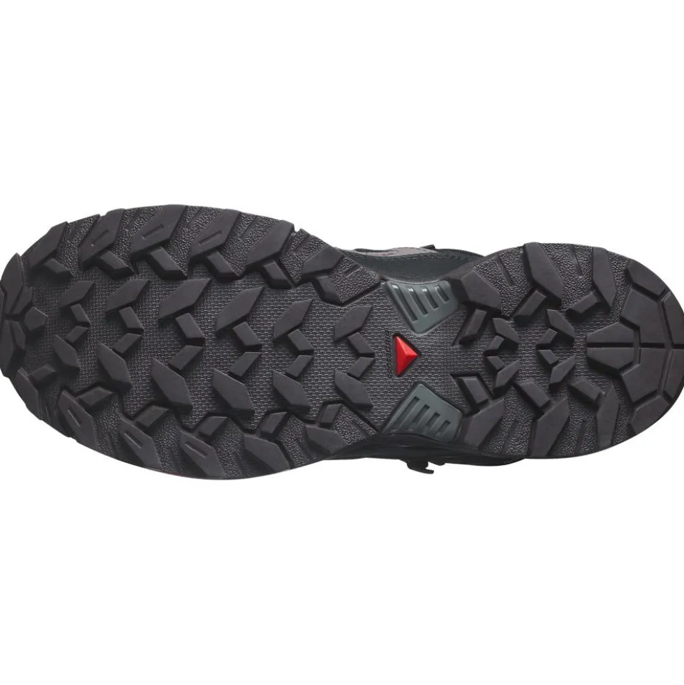 Scarpe da Fast Hiking Salomon X Ultra 360 Mid Gore-Tex W Black Plum Kitten Shale