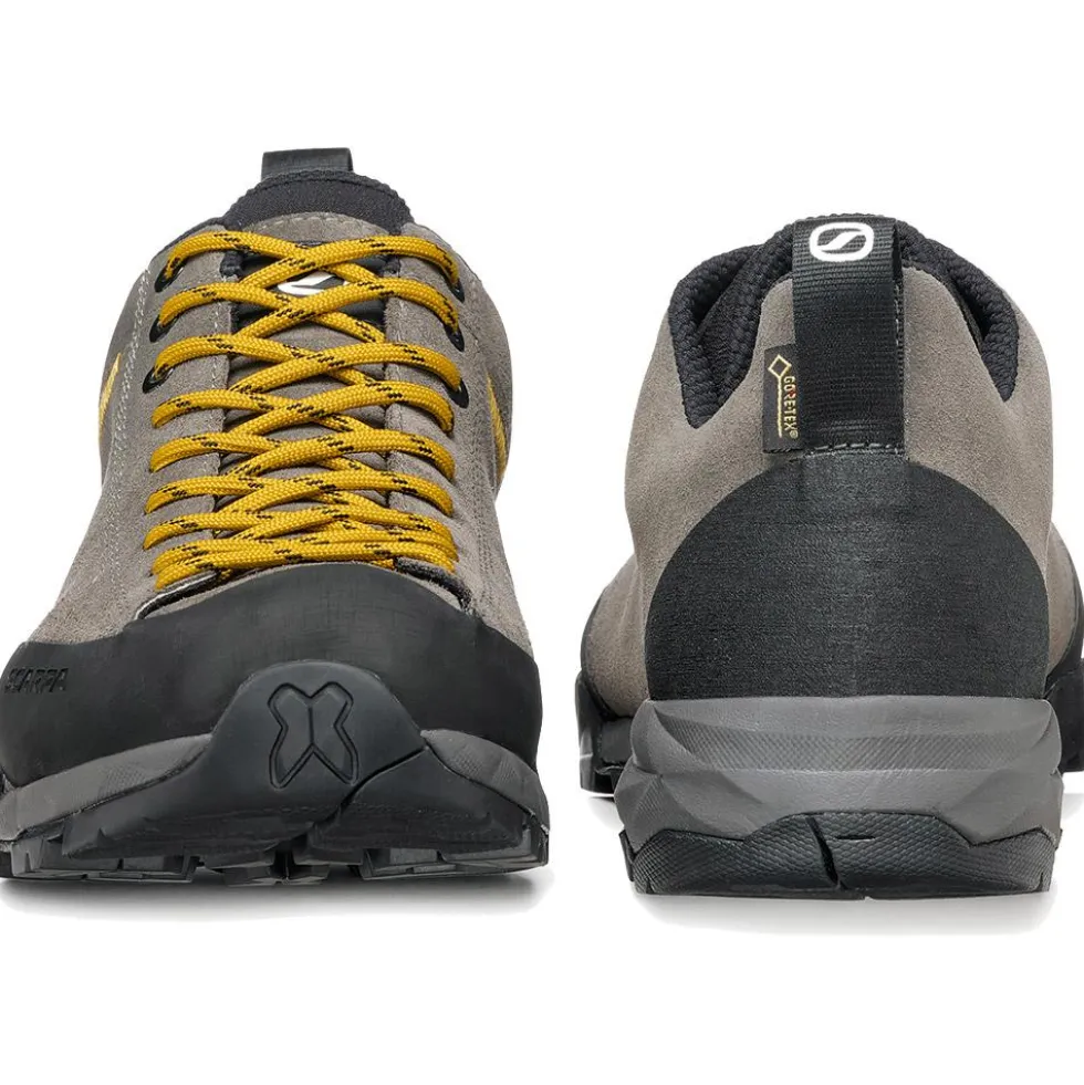 Scarpe da Fast Hiking Scarpa Mojito Trail Gore-Tex Titanium Mustard