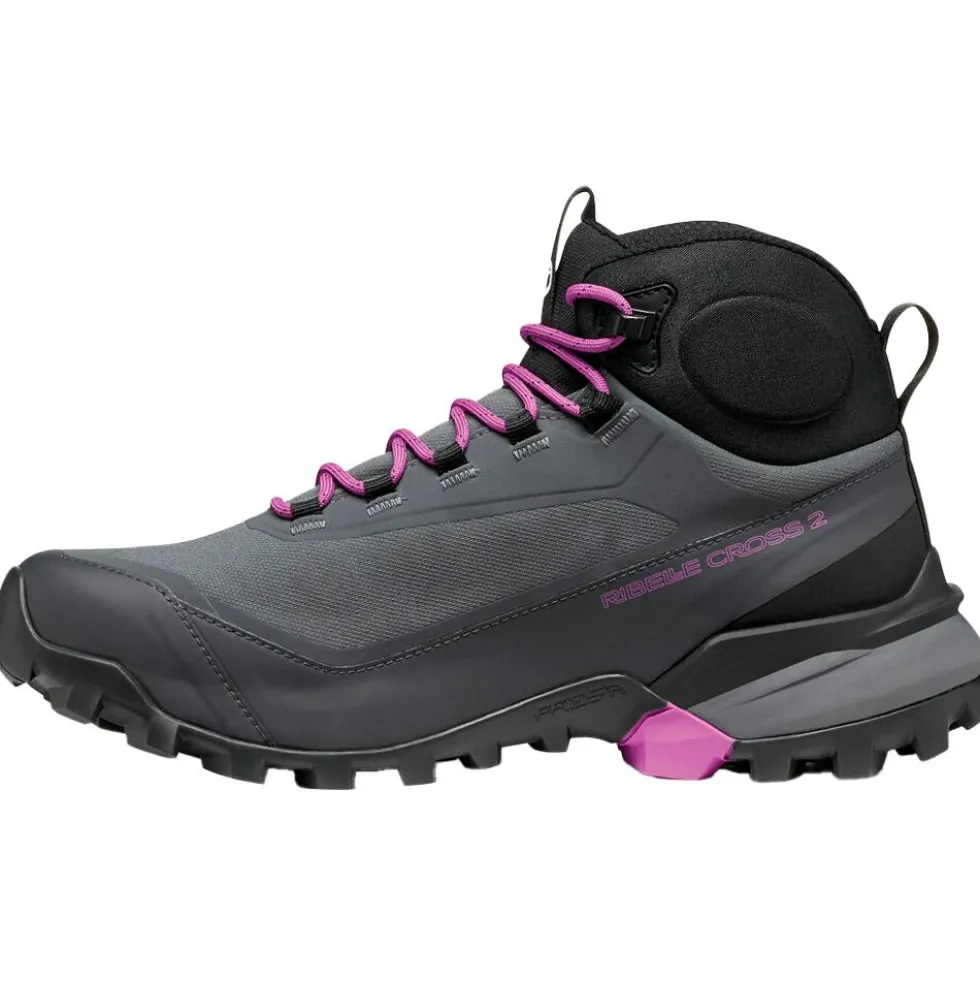 Scarpe da Fast Hiking Scarpa Ribelle Cross 2 Mid Gore-Tex Wmn Dark Gray Purple