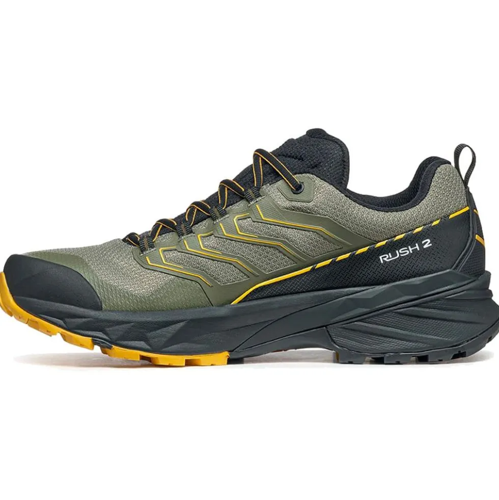 Scarpe da Fast Hiking Scarpa Rush 2 Gore-Tex Moss Sulphur