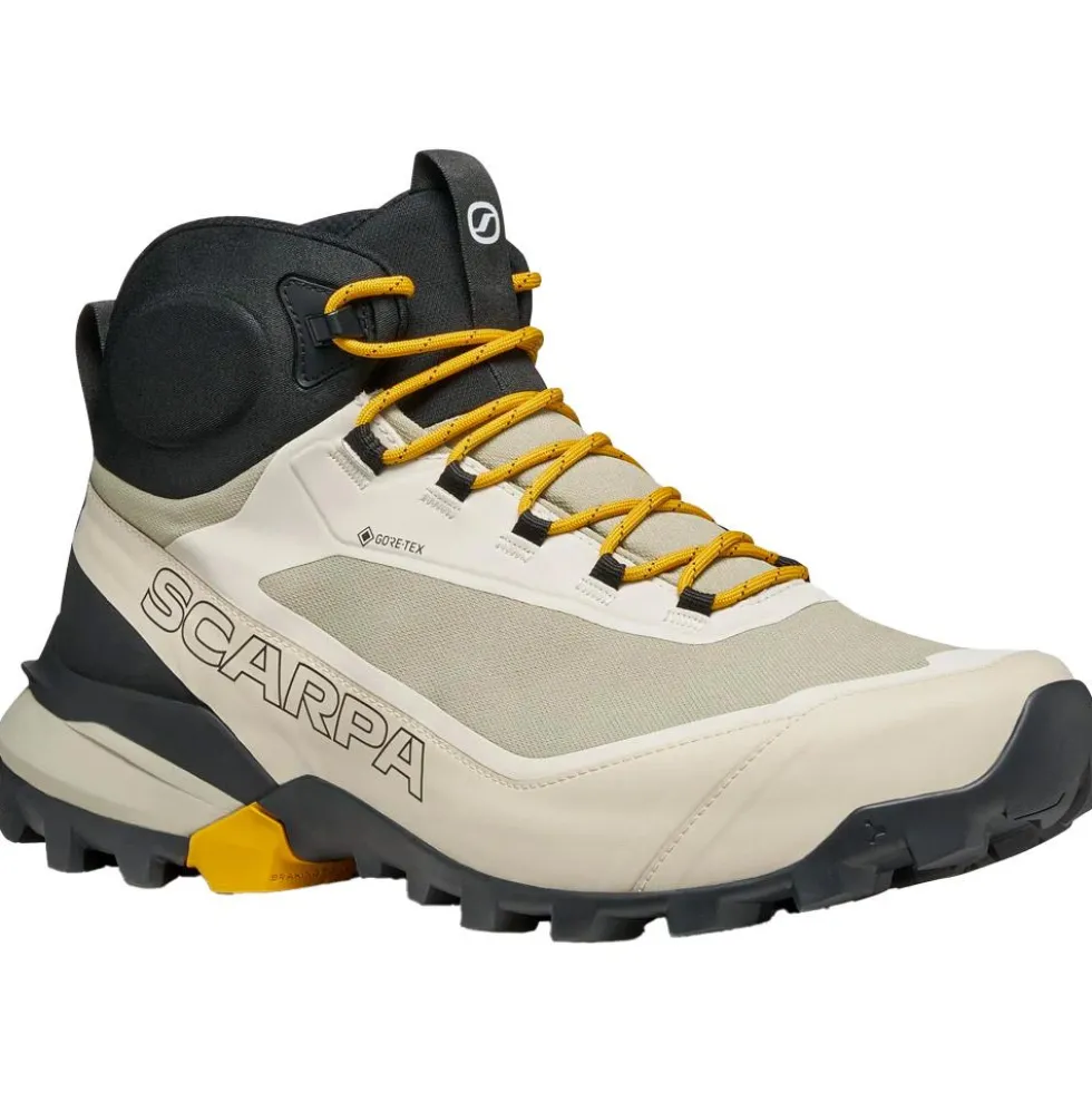 Scarpe da Fast Hiking Scarpa Ribelle Cross 2 Mid Gore-Tex Fog Lemon Curry