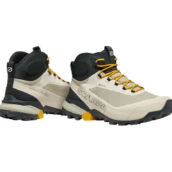 Scarpe da Fast Hiking Scarpa Ribelle Cross 2 Mid Gore-Tex Fog Lemon Curry