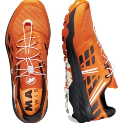 Scarpe da Gravel Running Mammut Sertig Tr Low Gore-Tex Dark Tangerine Black
