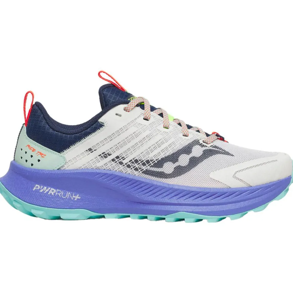 Scarpe da Gravel Running Saucony Ride Tr 2 Wmn White Navy