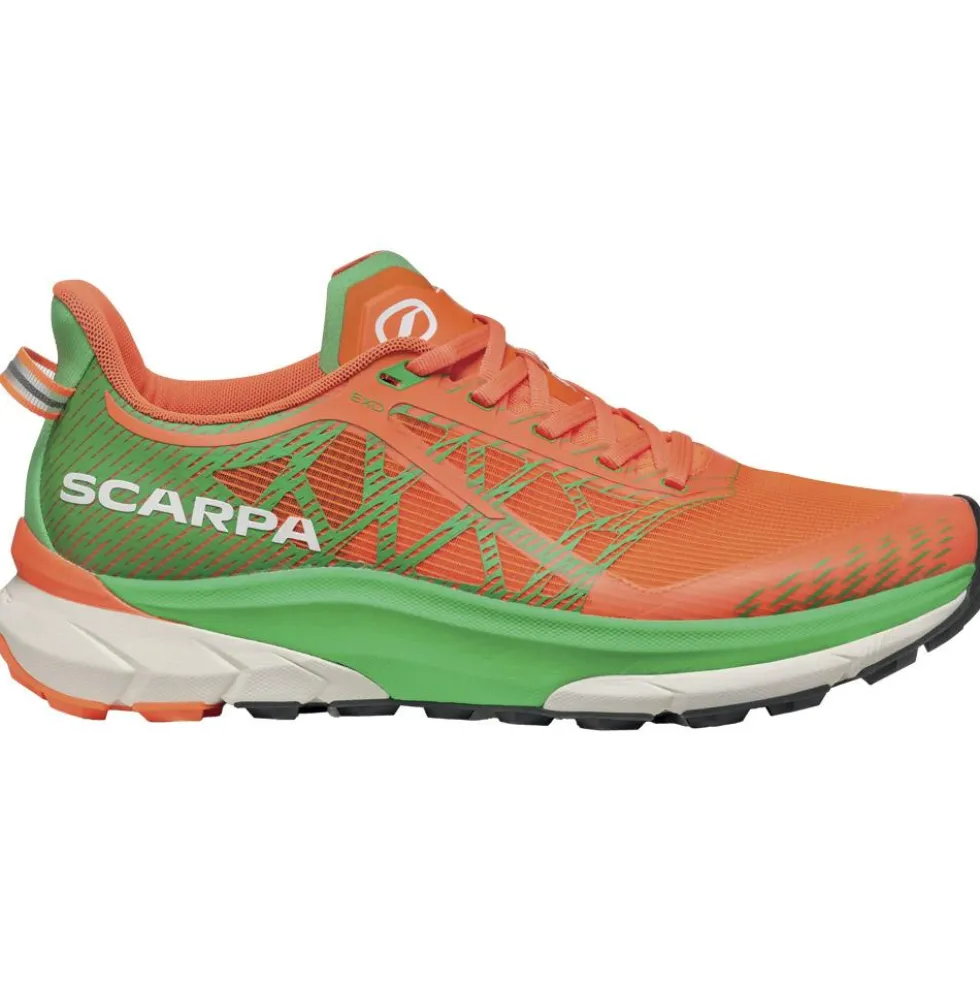Scarpe da Gravel Running Scarpa Golden Gate 2 Atr Orange Fluo Spring Green