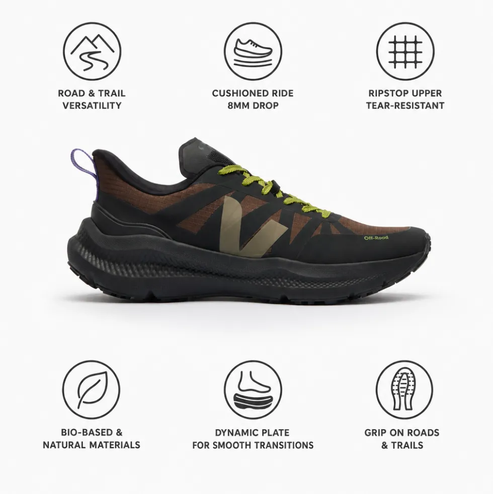 Scarpe da Gravel Running VEJA Condor 3 Off Road Eagle Black