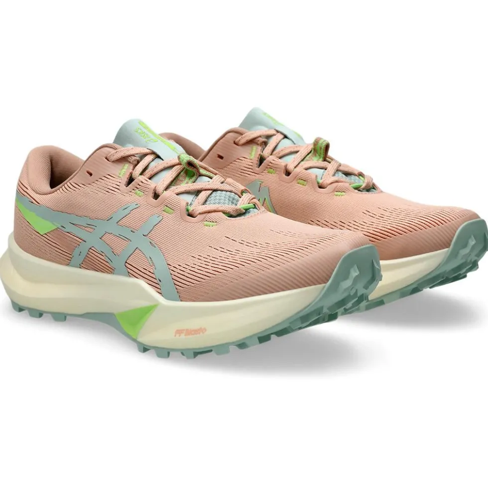 Scarpe da trail Asics Fuji Lite 6 Wmn Apricot Lichen Rock