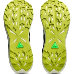 Scarpe da trail Asics Fuji Lite 6 Black Aurora Green