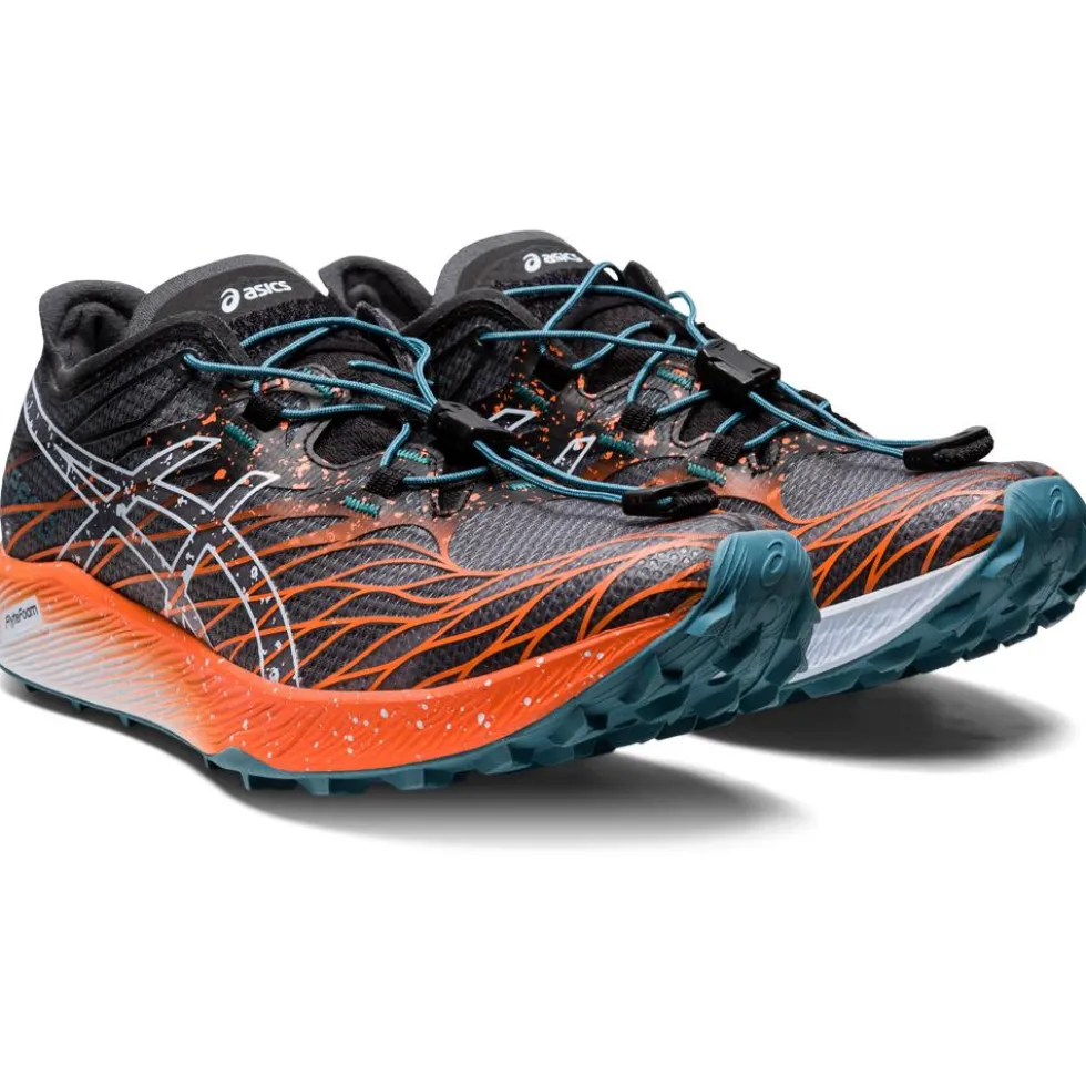 Scarpe da trail Asics Fujispeed Wmn Black Nova Orange