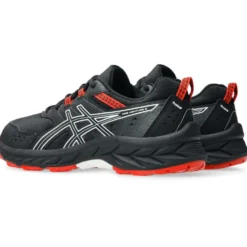 Scarpe da trail Asics Pre Venture 9 Gs Black White