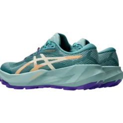 Scarpe da trail Asics Trabuco 14 Wmn Foggy Teal Radiant Amethyst